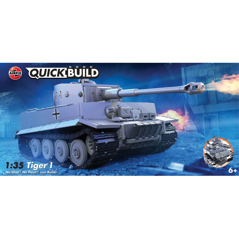 Airfix J6041 QuickBuild Tiger 1:35